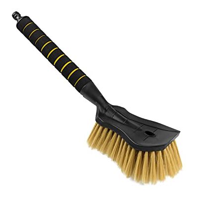 ToM PaR Washing Brush, PBT Polypropylene PS, Yellow, weiche Borsten ohne Wasserventil ToM PaR Washing Brush, PBT Polypropylene PS, Yellow, weiche Borsten ohne Wasserventil