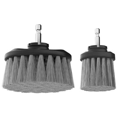 Dirt Devil Medium Bristle Cleaning Brush, Black, 2” & 3.5” Dirt Devil Medium Bristle Cleaning Brush, Black, 2” & 3.5”