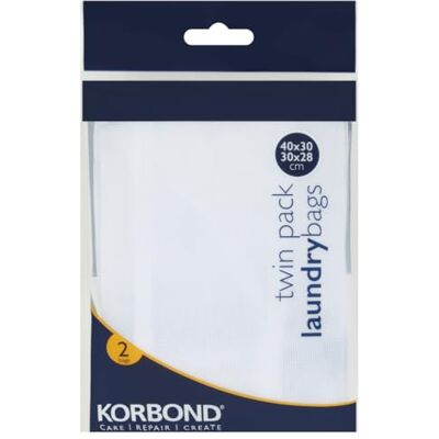 KORBOND Laundry Bags – Set of 2 – Anti-Snag Mesh Washing Machine Wash Bags KORBOND Laundry Bags – Set of 2 – Anti-Snag Mesh Washing Machine Wash Bags