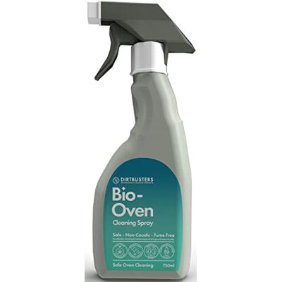 Dirtbusters Bio Oven Cleaner Degreaser Spray, Professional Non Caustic Safe Oven, Glass, Hob, Oven Tray, Oven Rack & Barbecue Grill Cleaning Solution In Recycled Eco Packaging (750ml) Dirtbusters Bio Oven Cleaner Degreaser Spray, Professional Non Caustic Safe Oven, Glass, Hob, Oven Tray, Oven Rack & Barbecue Grill Cleaning Solution In Recycled Eco Packaging (750ml)