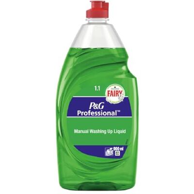 Fairy Professional Washing Up Liquid Original 900ml – Powerful Grease Cutting with Fresh & Clean Scent. Fairy Professional Washing Up Liquid Original 900ml – Powerful Grease Cutting with Fresh & Clean Scent.