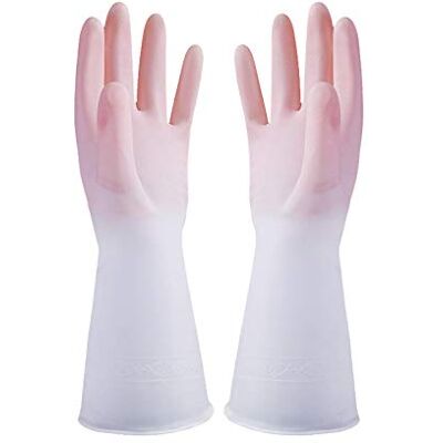wenlian Thin Translucent Household Dishwashing Gloves Household Kitchen Durable Cleaning Wear-Resistant Fairy Gloves S 仙女蓝色 wenlian Thin Translucent Household Dishwashing Gloves Household Kitchen Durable Cleaning Wear-Resistant Fairy Gloves S 仙女蓝色