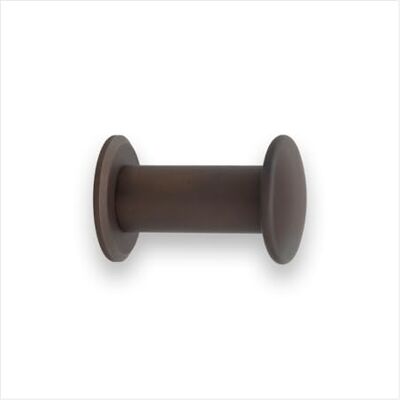 EVI Herrajes Coat Hook Brass -Rustic Finish for Hanging Clothes, Coats or Towels Towel Rail with Invisible Screw Bathroom Wall Hanger 188CBLRU EVI Herrajes Coat Hook Brass -Rustic Finish for Hanging Clothes, Coats or Towels Towel Rail with Invisible Screw Bathroom Wall Hanger 188CBLRU