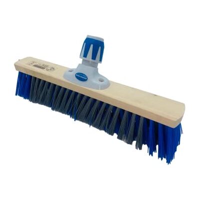 Nespoli Sweeper Broom, 42 cm, Synthetic Fibres with Crossclean System, for Fine and Coarse Dirt, Maximum Cleaning, Universal Thread (24 to 28 mm) Nespoli Sweeper Broom, 42 cm, Synthetic Fibres with Crossclean System, for Fine and Coarse Dirt, Maximum Cleaning, Universal Thread (24 to 28 mm)