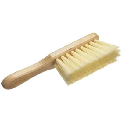 Awan Marketing 11" Soft Coco Hand Brush with Wooden Handle Natural Bristle Cleaning Brush for Home, Kitchen, and Garden Use Awan Marketing 11" Soft Coco Hand Brush with Wooden Handle Natural Bristle Cleaning Brush for Home, Kitchen, and Garden Use