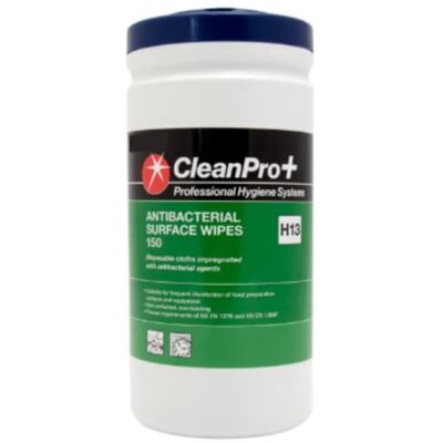 London Grocery CleanPro+ Antibacterial Surface Wipes 150 H13 x 1 London Grocery CleanPro+ Antibacterial Surface Wipes 150 H13 x 1