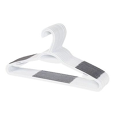 neatfreak Clothes Hanger, White and Grey, 10 Pack neatfreak Clothes Hanger, White and Grey, 10 Pack