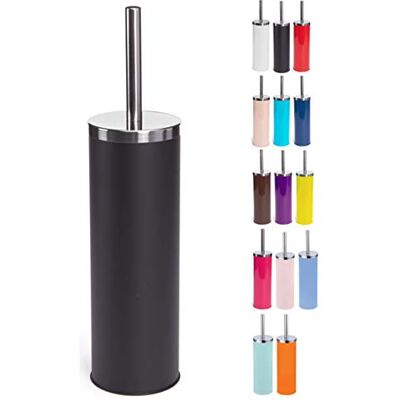 MSV Stainless Steel Toilet Brush, Black MSV Stainless Steel Toilet Brush, Black