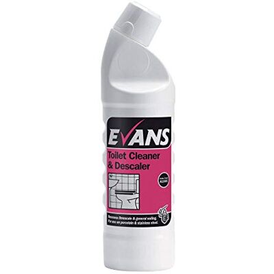 Evans Vanodine Quick & Efficient Bathroom Toilet Cleaner & Descaler 1 Litre (1 x 1 Litre) Evans Vanodine Quick & Efficient Bathroom Toilet Cleaner & Descaler 1 Litre (1 x 1 Litre)