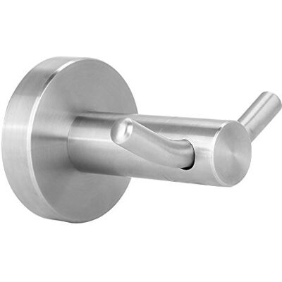Raguso Wall Mount Double Hooks Stainless Steel Double Robe Hook Coat Hooks Wall Mount for Bathroom Kitchen Towel HangerDrying Supplies Raguso Wall Mount Double Hooks Stainless Steel Double Robe Hook Coat Hooks Wall Mount for Bathroom Kitchen Towel HangerDrying Supplies