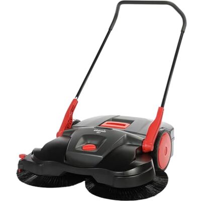 Starmix Haaga 497 Industrial Manual Floor Sweeper Heavy Duty Sweeper with 40L Bin, Turbo Brush System, 97cm Width & 3,500 m²/h Capacity Ideal for Commercial Use Starmix Haaga 497 Industrial Manual Floor Sweeper Heavy Duty Sweeper with 40L Bin, Turbo Brush System, 97cm Width & 3,500 m²/h Capacity Ideal for Commercial Use