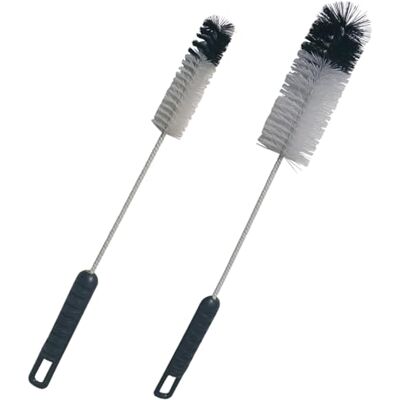 Condello Casa Bottle Brushes Thin Long Handle X 2,Soft Nylon Slim Wire Set Condello Casa Bottle Brushes Thin Long Handle X 2,Soft Nylon Slim Wire Set