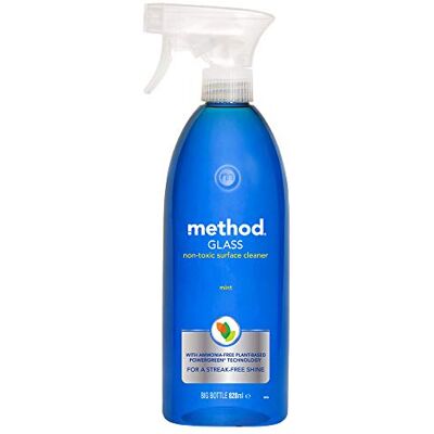 Method Glass Cleaner Spray, Mint, 828 ml Method Glass Cleaner Spray, Mint, 828 ml