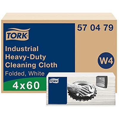 Tork Heavy-Duty Industrial Cleaning Cloth White - Cleaning Cloth Tork Heavy-Duty Industrial Cleaning Cloth White - Cleaning Cloth