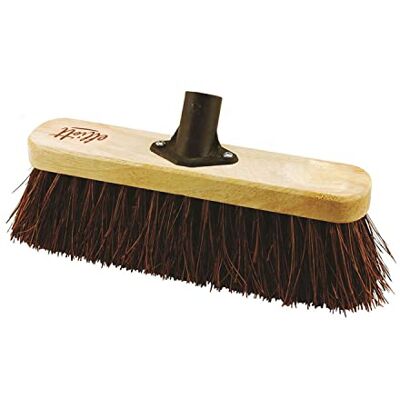 Elliott Broom Head with Natural Bassine Fibre Elliott Broom Head with Natural Bassine Fibre