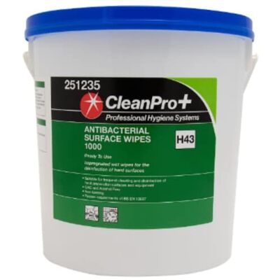 London Grocery CleanPro+ Antibacterial Surface Wipes 1000 x 1 London Grocery CleanPro+ Antibacterial Surface Wipes 1000 x 1