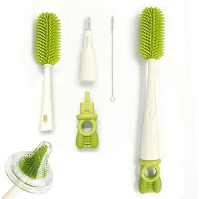 Aonuy Bottle Brush, 5-In-1 Multifunctional Silicone Water Bottle Cleaner Brushes Aonuy Bottle Brush, 5-In-1 Multifunctional Silicone Water Bottle Cleaner Brushes