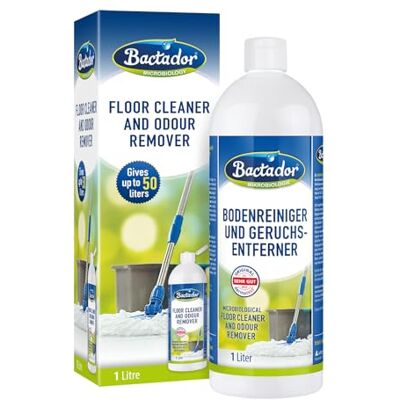 Bactador Floor Cleaner 1L Enzyme cleaner Floor cleanerliquid Robot mop cleaning solution Microbiological enzymaticcleaner Cat urine enzymecleaner Pet stain and odour remover Bactador Floor Cleaner 1L Enzyme cleaner Floor cleanerliquid Robot mop cleaning solution Microbiological enzymaticcleaner Cat urine enzymecleaner Pet stain and odour remover