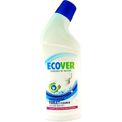 Ecover (6 PACK) Toilet Cleaner Ocean Waves 750ml 6 PACK BUNDLE by (UK) Ecover (6 PACK) Toilet Cleaner Ocean Waves 750ml 6 PACK BUNDLE by (UK)