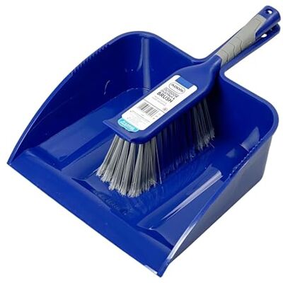 Addis Outdoor Dustpan & Brush Set by – Heavy Duty Yard Sweeper with Wide Stiff Bristle Brush & Large Dustpan – Patio, Driveway, Garden, Decking, Garage & Outdoor Floor Cleaning Tools – Durable Design Addis Outdoor Dustpan & Brush Set by – Heavy Duty Yard Sweeper with Wide Stiff Bristle Brush & Large Dustpan – Patio, Driveway, Garden, Decking, Garage & Outdoor Floor Cleaning Tools – Durable Design