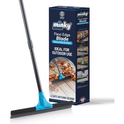 Minky Flexi Edge Blade Heavy Duty Sweeper, Extendable Multipurpose Squeegee Minky Flexi Edge Blade Heavy Duty Sweeper, Extendable Multipurpose Squeegee