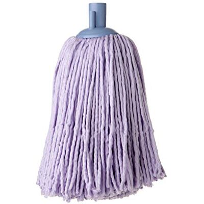 TATAY Corded Mop, with Polyethylene backing and Polyester microfibres, Universal Thread, High Absorption, Violet colour. Measures 10 x 7 x 30 cm TATAY Corded Mop, with Polyethylene backing and Polyester microfibres, Universal Thread, High Absorption, Violet colour. Measures 10 x 7 x 30 cm