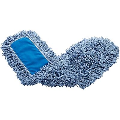Rubbermaid Commercial Products Rubbermaid Commercial Twisted Loop Blend Dust Mop, 36", Blue, FGJ25500BL00 Rubbermaid Commercial Products Rubbermaid Commercial Twisted Loop Blend Dust Mop, 36", Blue, FGJ25500BL00