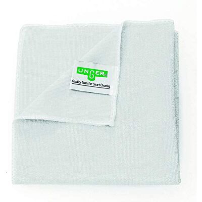 Unger ME40W MicroWipe Microfibre Cloth Lint Free Microfibre Cleaning Cloths Kitchen, Bathroom, Car & Window Cleaning Products Lasts 200 Washes 40 x 40 cm SmartColor White Unger ME40W MicroWipe Microfibre Cloth Lint Free Microfibre Cleaning Cloths Kitchen, Bathroom, Car & Window Cleaning Products Lasts 200 Washes 40 x 40 cm SmartColor White