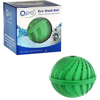 Qualtex Eco-Friendly Magic Laundry Washing Machine Clean & Soften Clothes Wash Ball 1000 Washes Qualtex Eco-Friendly Magic Laundry Washing Machine Clean & Soften Clothes Wash Ball 1000 Washes