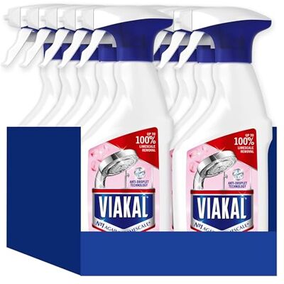 Viakal - Fresh Limescale Remover - 500 ml - Pack10 - Spray Viakal - Fresh Limescale Remover - 500 ml - Pack10 - Spray
