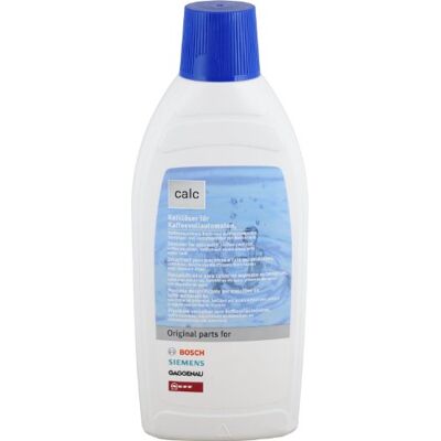 Bosch /Siemens 311138 Descaler, Capacity 500 ml, Sufficient for 5 Applications for Fully Automatic Coffee Brewers, Coffee Machines, Steam Ovens, Steamers Bosch /Siemens 311138 Descaler, Capacity 500 ml, Sufficient for 5 Applications for Fully Automatic Coffee Brewers, Coffee Machines, Steam Ovens, Steamers