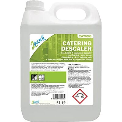 2WORK Catering Food Plant and Equipment Descaler 5 Litre 2W76008 2WORK Catering Food Plant and Equipment Descaler 5 Litre 2W76008