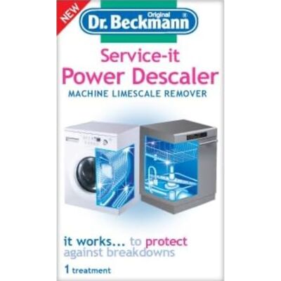 Dr. Beckmann Dr Beckmann Service It Power Descaler Machine Limescale Remover 2 x 50gm Dr. Beckmann Dr Beckmann Service It Power Descaler Machine Limescale Remover 2 x 50gm