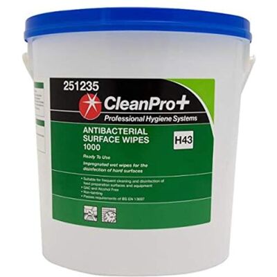 Pro Clean CleanPro+ Antibacterial Surface Wipes 1000 Pro Clean CleanPro+ Antibacterial Surface Wipes 1000
