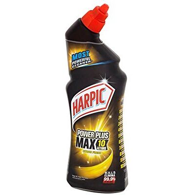 Harpic Powerplus Toilet Cleaning Gel, Citrus Fresh, Pack 2 x 750 ml, Removes Limescale, Kills 99.9% of Bacteria, Powerful Deep Clean Toilet Cleaner, toilet freshener Harpic Powerplus Toilet Cleaning Gel, Citrus Fresh, Pack 2 x 750 ml, Removes Limescale, Kills 99.9% of Bacteria, Powerful Deep Clean Toilet Cleaner, toilet freshener