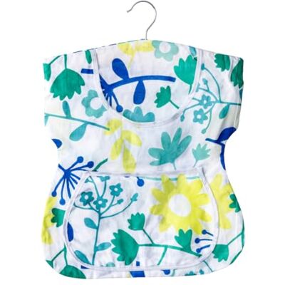 WENKO 3714010100 Clothes peg dress for approx. 125 pegs, Cotton, 33 x 45 x 1 cm, Multicoloured WENKO 3714010100 Clothes peg dress for approx. 125 pegs, Cotton, 33 x 45 x 1 cm, Multicoloured