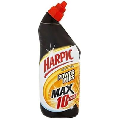 Harpic Powerplus Toilet Cleaner – Citrus Fresh, Kills 99.9% of Bacteria, 750 ml Harpic Powerplus Toilet Cleaner – Citrus Fresh, Kills 99.9% of Bacteria, 750 ml