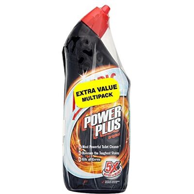 Harpic Powerplus Toilet Cleaning Gel, Original Scent, Pack 3 x 750 ml, Removes Limescale, Kills 99.9% of Bacteria, Powerful Deep Clean Toilet Cleaner, toilet freshener Harpic Powerplus Toilet Cleaning Gel, Original Scent, Pack 3 x 750 ml, Removes Limescale, Kills 99.9% of Bacteria, Powerful Deep Clean Toilet Cleaner, toilet freshener