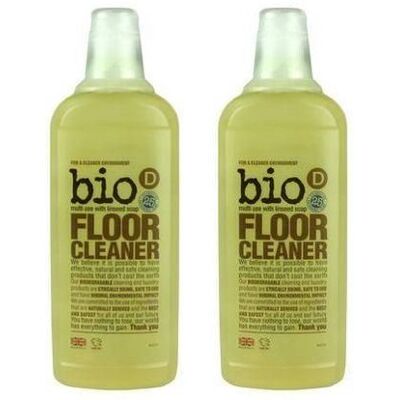 Bio-d (2 PACK) Floor Cleaner With Linseed Soap 750ml 2 PACK SUPER SAVER Bio-d (2 PACK) Floor Cleaner With Linseed Soap 750ml 2 PACK SUPER SAVER