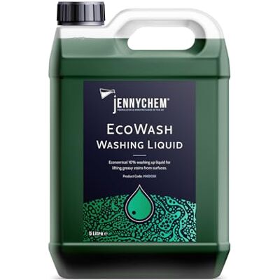 Jennychem Industrial Chemicals 10% Concentrated Green Washing Up Liquid (5 L) – Strong Washing Liquid Formula Table, Mirror, & Window Cleaning Detergent – Household Cleaning & Dishwashing Liquid Ideal Home Cleaning Supplies Jennychem Industrial Chemicals 10% Concentrated Green Washing Up Liquid (5 L) – Strong Washing Liquid Formula Table, Mirror, & Window Cleaning Detergent – Household Cleaning & Dishwashing Liquid Ideal Home Cleaning Supplies