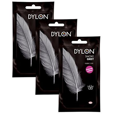 Dylon Smoke Grey Hand Fabric Dye 3 Pack Dylon Smoke Grey Hand Fabric Dye 3 Pack