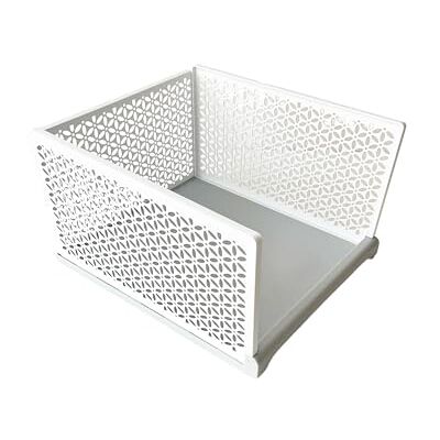 Joybos Gray Foldable Stackable Storage Basket - Storage Basket Joybos Gray Foldable Stackable Storage Basket - Storage Basket