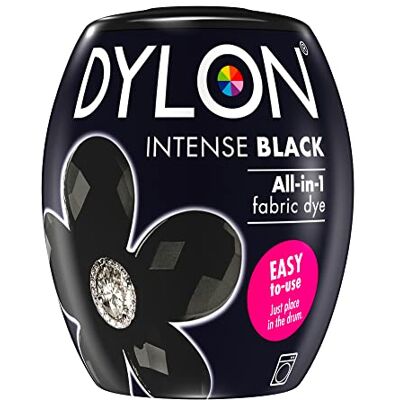 Dylon Fabric Dye 12 Intense Black Dylon Fabric Dye 12 Intense Black