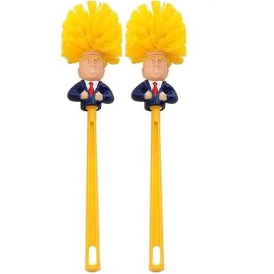 Xingrda 2pcs Toilet Brush Funny Toilet Supplies Bathroom Cleaning Tools WC Borstel Donald Trump Toilet Brush Brush Home Hotel Bathroom Cleaning Accessories Funny Gift-Y Xingrda 2pcs Toilet Brush Funny Toilet Supplies Bathroom Cleaning Tools WC Borstel Donald Trump Toilet Brush Brush Home Hotel Bathroom Cleaning Accessories Funny Gift-Y