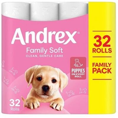 Andrex Family Soft 32roll Pack Andrex Family Soft 32roll Pack