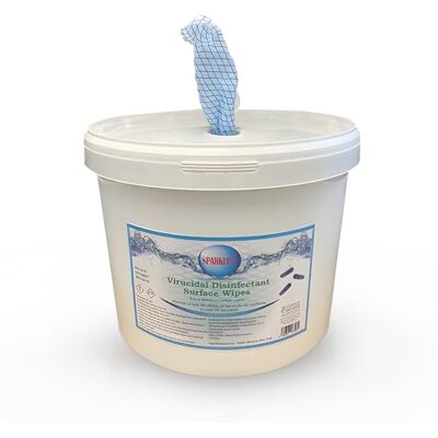 We Can Source It Ltd Virucidal Disinfectant Surface Wipes – 500 Alcohol-Based Cleaning Wipes in Large Tub for Offices, Schools, Healthcare, Kitchens & Shared Spaces We Can Source It Ltd Virucidal Disinfectant Surface Wipes – 500 Alcohol-Based Cleaning Wipes in Large Tub for Offices, Schools, Healthcare, Kitchens & Shared Spaces