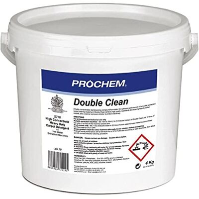 Prochem Double Clean Extraction Detergent 4 Kilo S776-04 Prochem Double Clean Extraction Detergent 4 Kilo S776-04