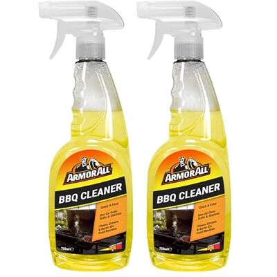 Armor All BBQ Cleaner, 2 x 750 ml, Grill, Barbecue & Oven Cleaner Spray, Degreaser Armor All BBQ Cleaner, 2 x 750 ml, Grill, Barbecue & Oven Cleaner Spray, Degreaser