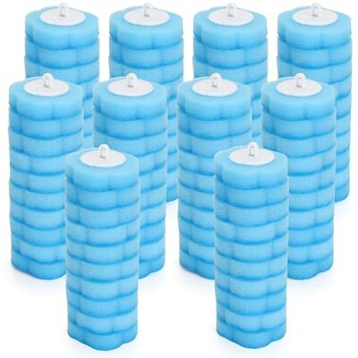 Axincardarm Disposable Toilet Brush Refills Toilet Cleaner Sponge 100 Pcs Axincardarm Disposable Toilet Brush Refills Toilet Cleaner Sponge 100 Pcs