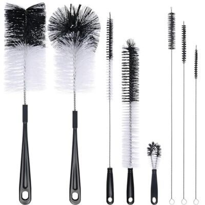Vicloon Bottle Brushes, 8Pcs Non-Scratch Bottle Cleaning Brushes Vicloon Bottle Brushes, 8Pcs Non-Scratch Bottle Cleaning Brushes